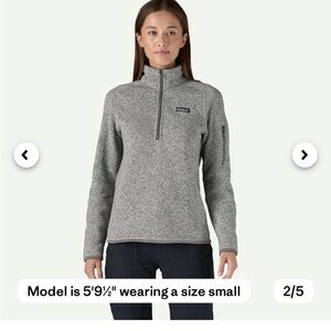 Patagonia sweater 1/4 zip fleece